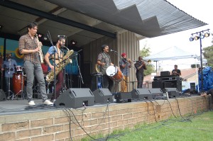 Red Baarat on the Garden Stage